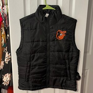 Baltimore Orioles Black Jacket Vest